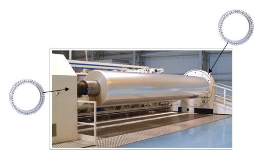 Cuscinetto a piombo sottile di tipo chiaro