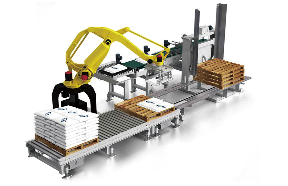 Industrial palletizing robots