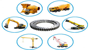 Anello da splewing da servizio leggero / cuscinetto di slewing di Xuzhou Wanda