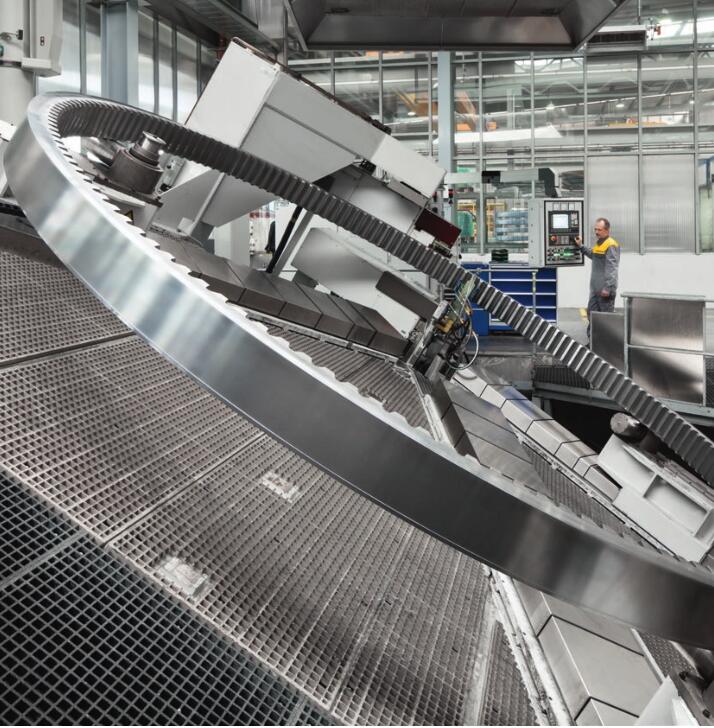 Diametro di grande diametro a fila singola cuscinetto a sferatura interna