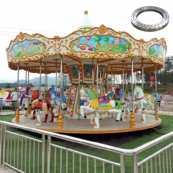 I kids esterni-amuse-rides-rides-large-size-merry-go-round-cristmas-carosel